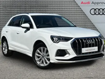 Used Audi Q3 S-Line 150 HP (110 kW) 2021 White SUV