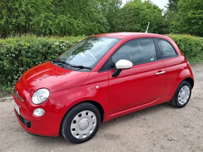 Used Fiat 500 69 HP (50 kW) 2014 Red Hatchback