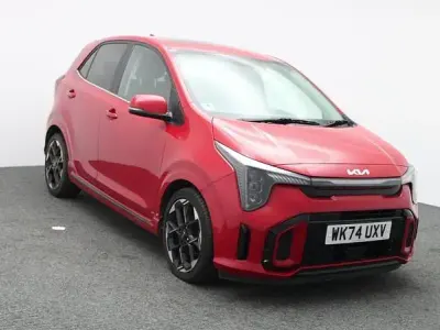 Used Kia Picanto GT-Line S 77 HP (56 kW) 2024 Red Hatchback