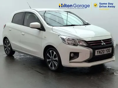 Used Mitsubishi Mirage 78 HP (57 kW) 2020 White Hatchback