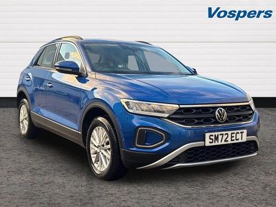 Blue Used 2022 VW T-Roc Life SUV | £17,600 (Fair price)