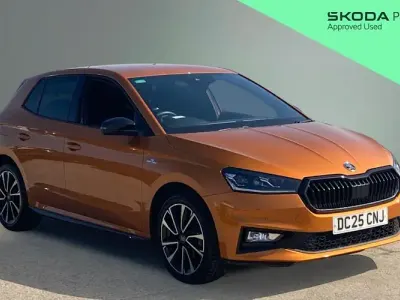 Used Skoda Fabia Monte Carlo 116 HP (85 kW) 2025 Orange Hatchback