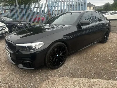 Used BMW 520 M Sport 2018 Black Sedan