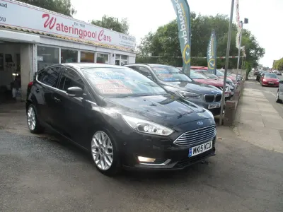 Used Ford Focus Titanium X 2015 Black Hatchback