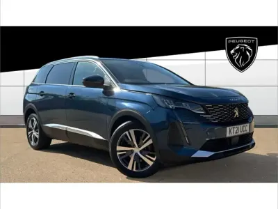Used Peugeot 5008 Allure Premium 131 HP (96 kW) 2021 Blue SUV