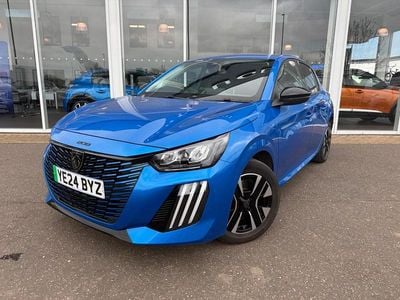 Second-hand Peugeot e-208 Style 100 kW (136 CP) 2024 Albastru Hatchback