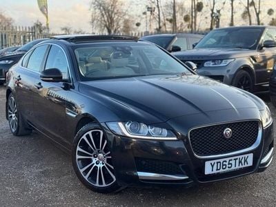 Black Used 2015 Jaguar XF Portfolio Sedan | £4,499 (Expensive)
