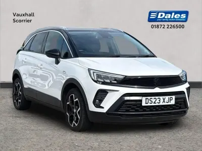 Used Vauxhall Crossland Ultimate 108 HP (79 kW) 2023 White SUV