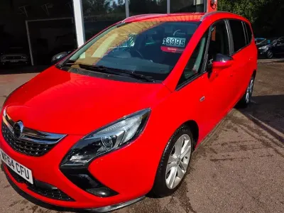 Used Vauxhall Zafira Tourer SRi 2014 Red MPV