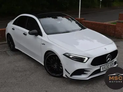 Used Mercedes A35 AMG Premium Plus 2020 White Sedan