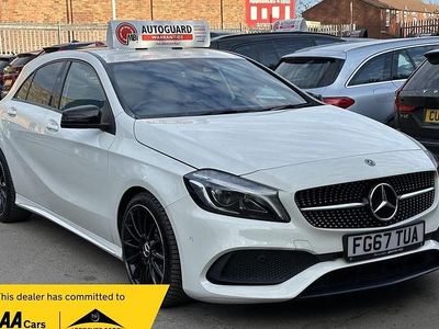 Used Mercedes A200 AMG Line Premium 136 HP (100 kW) 2017 White Hatchback