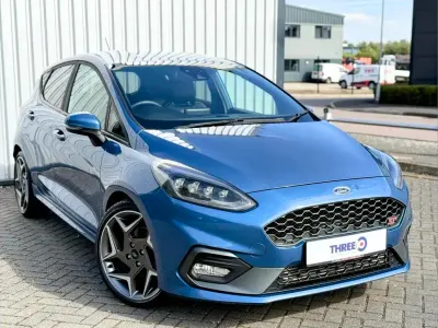 Used Ford Fiesta ST 196 HP (144 kW) 2021 Blue Hatchback