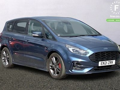 used Ford S-MAX DIESEL ESTATE 2.0 EcoBlue 190 ST-Line [Lux Pack] 5dr Auto [Lane keeping aid including driver impairment monitor,Steering wheel mounted controls,Power operated front and rear windows,Rear privacy glass]