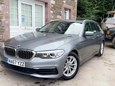 Used BMW 520 2017 Blue Estate