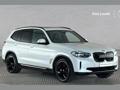 White Used 2021 BMW iX3 Shadowline SUV | £23,700 (Fair price)