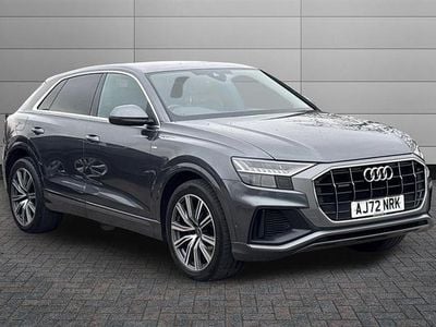 Used Audi Q8 S-Line 340 HP (250 kW) 2022 Daytona grey SUV