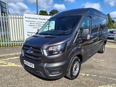 Usado Ford Transit 170 HP (125 kW) 2024 Cinzento Van