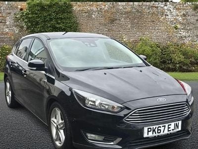 Used Ford Focus Titanium 2017 Black Hatchback