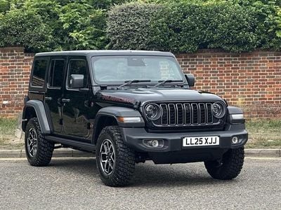 Black Used 2025 Jeep Wrangler Rubicon SUV | £57,999