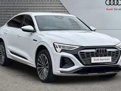 Used Audi Q8 Sportback e-tron S-Line 300 kW (408 HP) 2023 White SUV