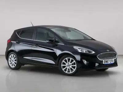 Used Ford Fiesta Titanium 2017 Black Hatchback