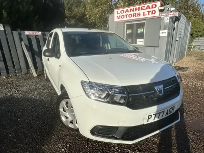 Usado Dacia Sandero Ambiance 2017 Blanco Utilitario