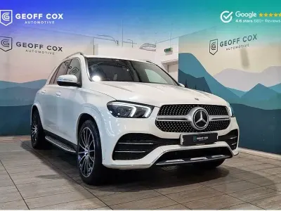 Used Mercedes GLE400 AMG line 2022 White Estate