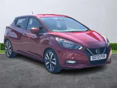 Used Nissan Micra Tekna 2022 Red Hatchback