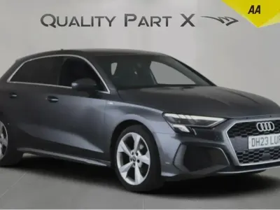 Used Audi A3 Sportback S-Line 110 HP (80 kW) 2023 Grey Hatchback