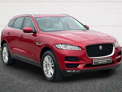 Used Jaguar F-Pace Portfolio 180 HP (132 kW) 2018 Red SUV