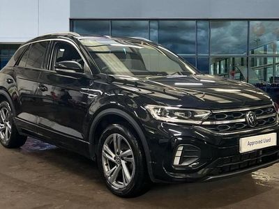 Used VW T-Roc R-line 149 HP (109 kW) 2019 Deep black pearl SUV