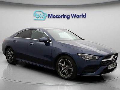Blue Used 2020 Mercedes CLA250e AMG line Sedan | £19,800 (Fair price)