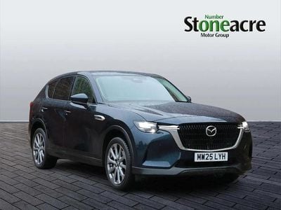 Blue Used 2025 Mazda CX-60 Exclusive-Line SUV | £36,995