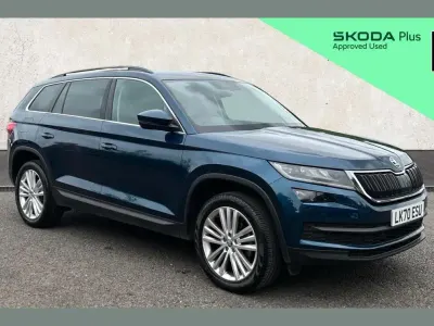 Używany Skoda Kodiaq SE L 150 KM (110 kW) 2020 Niebieski SUV