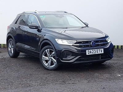 Black Used 2023 VW T-Roc R-line SUV | £22,698 (Fair price)
