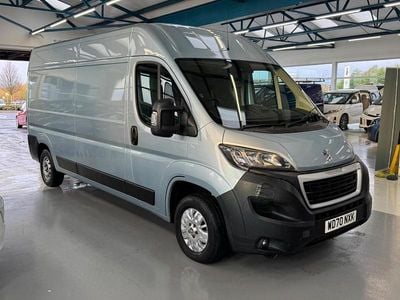 Used Peugeot Boxer S 140 HP (102 kW) 2021 Blue Van