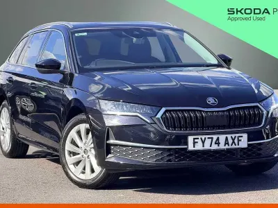 Used Skoda Octavia SE L 110 HP (80 kW) 2024 Black Estate