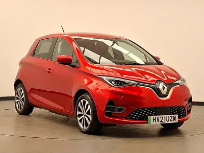 Used Renault Zoe GT-Line 100 kW (136 HP) 2021 Red Hatchback