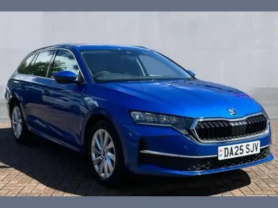 Used Skoda Octavia SE L 147 HP (108 kW) 2025 Blue Estate