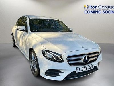 White Used 2016 Mercedes E220 AMG line Sedan | £14,450 (Fair price)