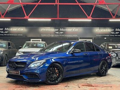Blue Used 2015 Mercedes C63 AMG AMG Sedan | £24,991 (Expensive)