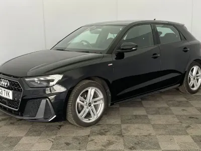 Used Audi A1 Sportback S-Line 95 HP (69 kW) 2021 Black Hatchback