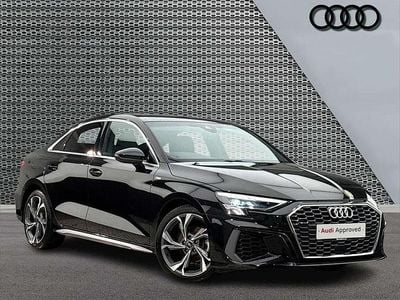 Used Audi A3 S-Line 147 HP (108 kW) 2024 Black Sedan