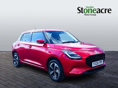 New Suzuki Swift 2026 Red Hatchback