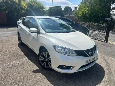 Used Nissan Pulsar N-TEC 115 HP (84 kW) 2016 White Hatchback