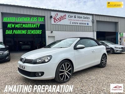 Używany VW Golf Cabriolet GT 140 KM (102 kW) 2013 Biały Kabriolet