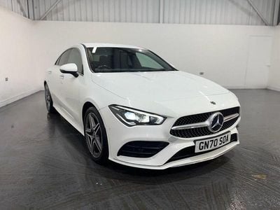 Used Mercedes CLA180 AMG line 136 HP (100 kW) 2021 White Sedan