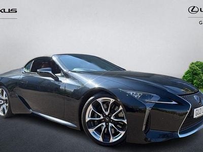 Used Lexus LC 500 Sport Line 2021 Black Cabriolet