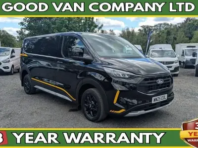 Używany Ford Transit Custom 136 KM (100 kW) 2025 Czarny Van