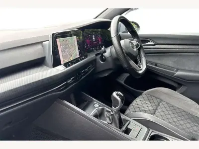 Used VW Golf VIII R-line 150 HP (110 kW) 2022 Moonstone grey Hatchback